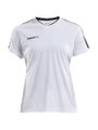 Craft Sport-Shirt Progress Practise (100% Polyester) weiss Damen